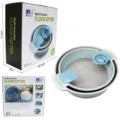 Handheld semi-automatic flour sifter household filter sieve mesh kitchen baking tool - Flour Sifter - Large / Nordic Blue - Boxed