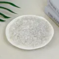 High quality natural white crystal crushed stones gravel for home decor and aromatherapy - Premium White Crystal / 5-7mm (100g)