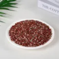 Small natural red jasper crystal chips for aromatherapy and decoration purposes - Red Jasper (3-5mm) / 100g Pack / Red