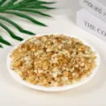 Natural citrine quartz crystal crushed stones for aromatherapy and home decoration. - Brazilian Citrine / 9-12mm (100g)