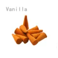 Vanilla incense cones for home fragrance and odor elimination, natural plant cone incense - Vanilla