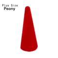 Red scented incense cone for indoor fragrance and odor removal, large size peony scent. - Plus* Large Peony