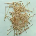 Tiges à tête dorées pour création de bijoux DIY loisirs créatifs apprêts composants - 0.5*20 / Or KC