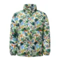 Giacca Piumino Invernale Uomo Stampa Giungla Tropicale Cappotto Imbottito Caldo - Stampa Foresta Tropicale