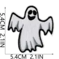 Halloween Geist bestickter Aufnäher für DIY Kleidung Reparatur und Dekoration, klassisch. - Halloween Geist Stil