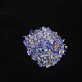 Natural blue lapis lazuli crushed stone chips for DIY crystal healing jewelry making - Lapis Lazuli Cleansing Stones