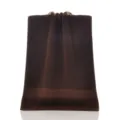 Serviette de visage en coton doux unie, serviette de bain quotidienne hautement absorbante. - Café