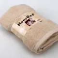 Monored Pure Cotton Rolled Face Towel Soft And High Absorbent Beige Color 1Pcs - Light Camel