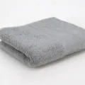 Unifarbenes Baumwoll Handtuch weich saugfähig grau Gesichtstuch fur Badezimmer Textil Artikel - 34x75cm / Dunkles Bamboogrün