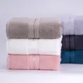 Zuiver katoenen effen badhanddoek, zachte en absorberende handdoek voor thuis en hotel. - Meerkleurig