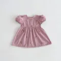 Charming baby girl lemon embroidery detail, sweet puff sleeve and delicate lace trim. - 73cm / Skirts