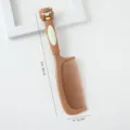 Cute cartoon bear hair comb portable plastic hair styling tool for daily use and travel grooming - Cartoon Animal Comb / 1 Piece / Brown Bear