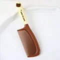 Cute portable hair comb with cute bear handle, lightweight plastic daily straight hair styling tool. - Cartoon Animal Comb / 1 Piece / Beige Coffee Half Bear