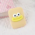 Brosse à cheveux pliante de dessin animé peine de massage jaune pour filles soins quotidiens - Jaune