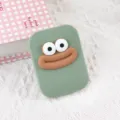 Joli peigne de massage pour enfants dessin animé brosse à cheveux coussin d air pliable portable - Marron