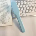 Brosse a cheveux pliable portable, peigne bleu mignon pour dortoir, outil coiffure voyage. - Peigne Pliant Minimaliste / Bleu