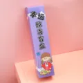 Joli ensemble de stylos boîte mystère dessin animé pour étudiant, variante boîte violette. - Violet