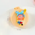 Joli peigne à cheveux pliable en forme d'étoile avec miroir, mini brosse de maquillage portable. - Nœud Motif Cœur