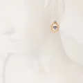 Aries signo zodiacal acero inoxidable 18k chapado en oro concha aretes mujer joya - Aries