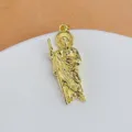 Gold religious saint pendant charm exquisite fashion metal jewelry accessory religious gift item - Saint Jude Figure (2) / Gold