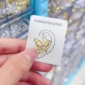 Vergoldete Kupfer Mikro Pave Zirkon Schmetterling Ohrklemme Mode Schmuck fur Damen - Schmetterling Stil 2 (HZ02)