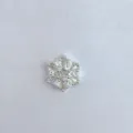 Exquisites schneeflockenförmiges Zirkon mikroeingelegtes DIY Schmuckzubehör Abstandsperle. - Goldener Exquisiter Blumenstil (15)