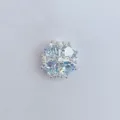 Nahaufnahme von glitzernden Zirkonia Kleeblatt Blumen Charms DIY Schmuck Zwischenperle. - Vierblättriges Kleeblatt Blumenstil (40)