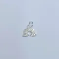 Silberne Zirkon Mikrofassung Regenbogen DIY Anhänger Zubehör für exquisite Schmuck. - Regenbogen Wolke (19)