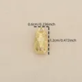 Gold cicada pendant detail shot, DIY jewelry accessory charm, fine metal texture and size view. - Gold