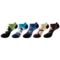 5 Pairs Famous Art Low Cut Socks Cotton Breathable Casual Oil Painting Boat Socks Men Women - One Size / Art Painting Set