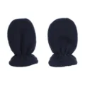 Donkerblauwe fleece winterwanten voor baby's, zachte en warme peuterhandschoenen voor koud weer. - S (6-18 maanden) Wanten / Marineblauw