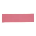 Bandeau de sport yoga en coton rose, simple élastique absorbant la sueur pour les femmes. - Rose Peau