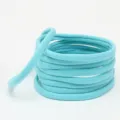Hellblaues nahtloses elastisches Haarband für Babys, weiches DIY Kopfschmuck Zubehör. - Blau