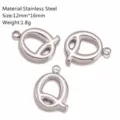 Ciondolo con lettera Q in acciaio inossidabile accessori per gioielli fai da te 12x16mm - Ciondolo Lettera Q / Argento