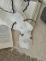 Cute bear print winter women socks, vintage college style knit mid-calf casual slouch socks. - One Size / All-over Print Bear