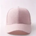 Rosa Baseballkappe für Damen mit Strasssteinen, stilvoller Sommersonnenhut, lässig schick. - Verstellbar / Schlichte Kappe mit kleinen Strasssteinen – Rosa