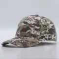 Dames camouflage honkbalpet met strass nummers casual mode duck tongue hoed. - Verstelbaar / Grijs-Groen Camo - Strass Cijfers