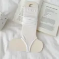 White stirrup leg warmers, summer thin ballet slouch socks, breathable casual hosiery. - Women's 35-39 / White