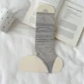 Women grey ballet stirrup socks summer thin breathable slouch calf leg warmers stylish - Women's 35-39 / Light Gray