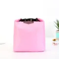 Borsa termica rosa borsa frigo per viaggio picnic bento box design impermeabile portatile. - Rosa