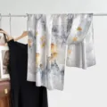 Neue Seiden-Jacquard-Langschaal 55x175cm elegante chinesische Stil Damenschal Geschenk - Stil 16