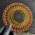 Golden devil's eye ornament for luxury seafood and sashimi platter decoration - Gold Red Purple Style 11