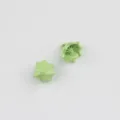 Light green alloy umbrella shaped DIY jewelry pendant for handmade bracelet necklace accessories. - Green
