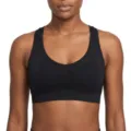 Reggiseno sportivo in mesh traspirante nero da donna yoga fitness allenamento top corto - Taglia S / Top / Nero
