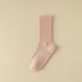 Chaussettes de yoga antidérapantes roses pour femmes, chaussettes pilates coton respirantes. - Taille 36-41 / Rose