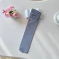 Graue Samt Wadenstrümpfe, weiche minimalistische Damensocken für den Alltag, bequeme Socken. - Einheitsgröße / Grau