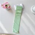Hellgrüne dünne Schlauchsocken im Studentenstil ästhetische Damen Beinstulpen für den Alltag - Einheitsgröße / Grün