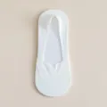 Atmungsaktive unsichtbare Füßlinge für Damen, rutschfeste Sommer Sneakersocken weiß. - Einheitsgröße / Weiß