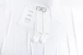 Weiße Baumwoll Wadenstrümpfe für Damen, einfarbige lange Socken für den täglichen Look. - Einheitsgröße / Weiß