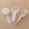 Transparenter Kunststoff-Messlöffel mit 4,0-CC-Skala und langem Griff für Backpulver - 4cc Löffel